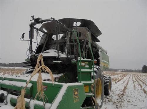 2006 Used John Deere 9660 Combine parts.
