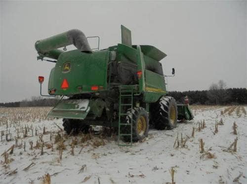2006 Used John Deere 9660 Combine parts.