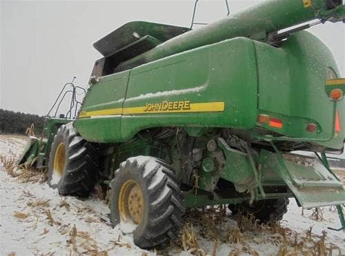 2006 Used John Deere 9660 Combine parts.