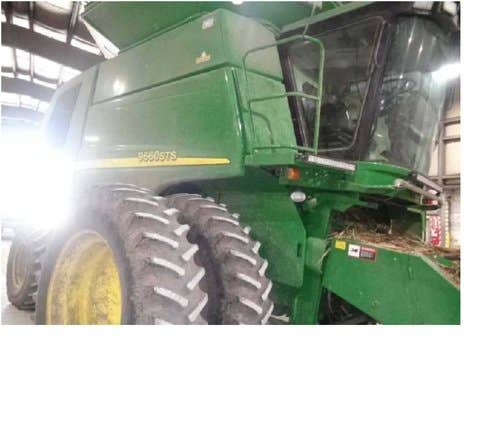 2004 Used John Deere 9660 Combine parts.