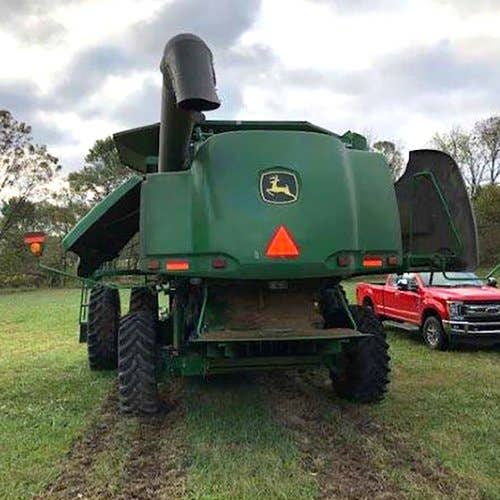 2007 Used John Deere 9660 Combine parts.