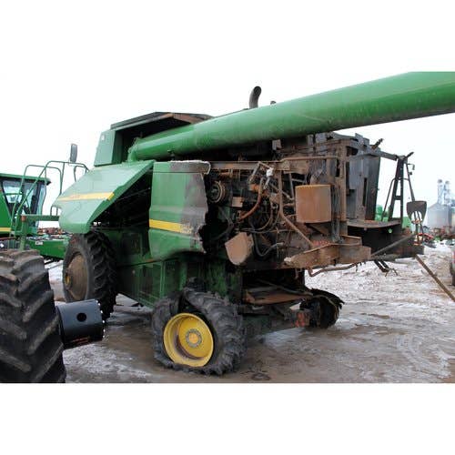 2007 Used John Deere 9660 Combine parts.