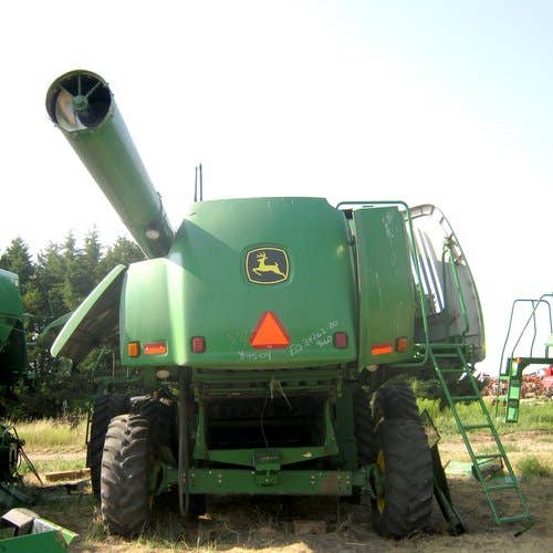 Used John Deere 9660 Combine parts.