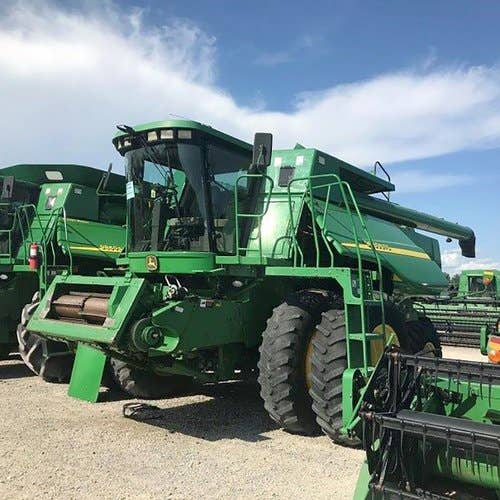 Used John Deere 9660 Combine parts.