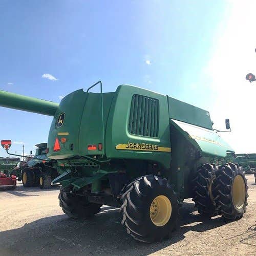 Used John Deere 9660 Combine parts.