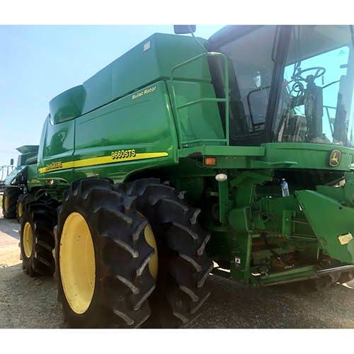 Used John Deere 9660 Combine parts.