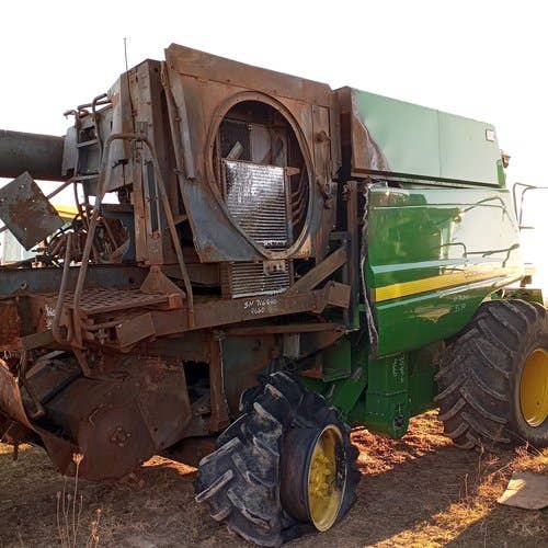 2006 Used John Deere 9660 Combine parts.