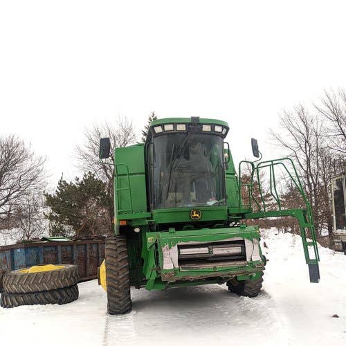 2004 Used John Deere 9660 Combine parts.