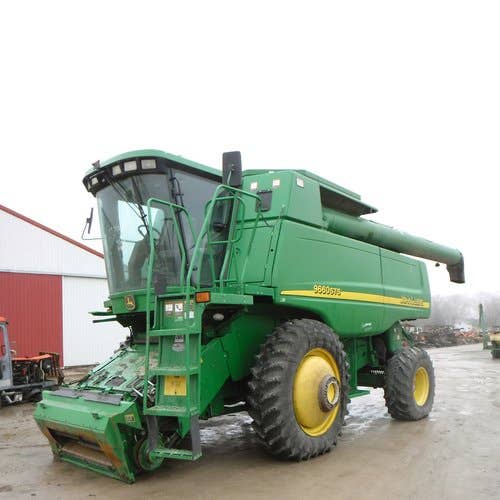 2005 Used John Deere 9660 Combine parts.