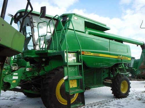 Used John Deere 9660 Combine parts.