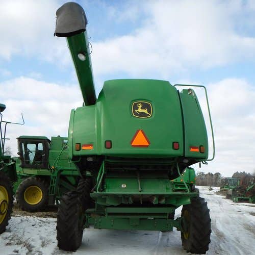 Used John Deere 9660 Combine parts.