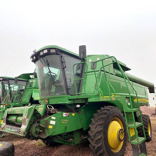 Used John Deere 9660 Combine parts.
