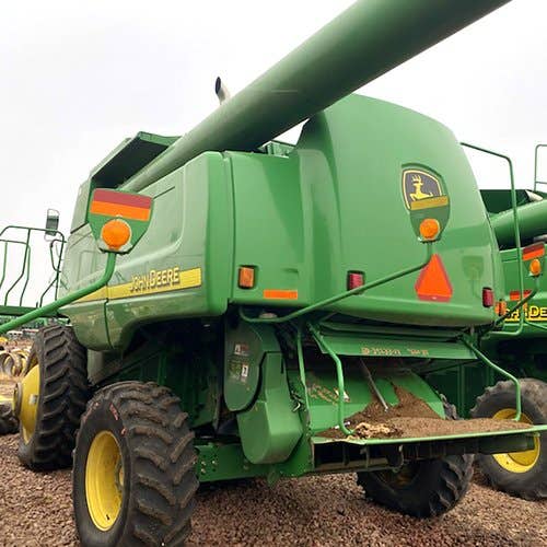 Used John Deere 9660 Combine parts.