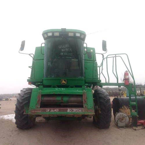Used John Deere 9660 Combine parts.