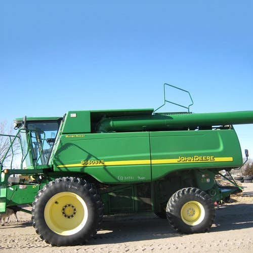 Used John Deere 9660STS Combine parts.