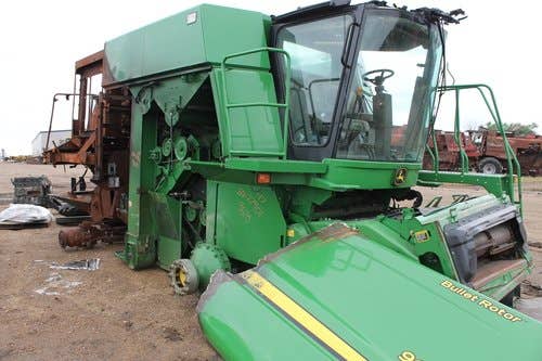 2009 Used John Deere 9670 Combine parts.