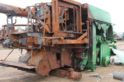 2009 Used John Deere 9670 Combine parts.