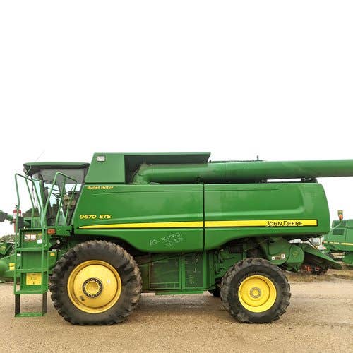 2009 Used John Deere 9670 Combine parts.