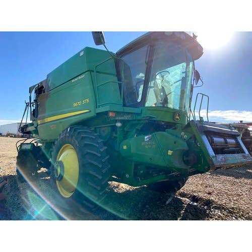 2009 Used John Deere 9670 Combine parts.