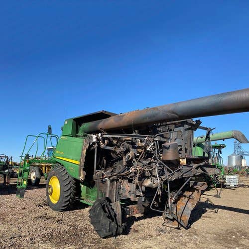 2009 Used John Deere 9670 Combine parts.