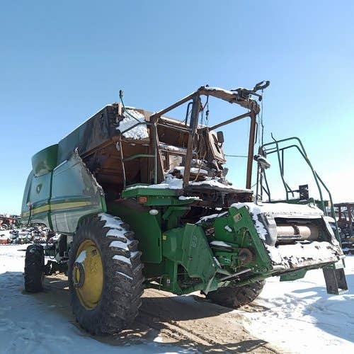 Used John Deere 9670 Combine parts.