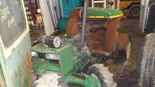Used John Deere 970 Tractor parts.
