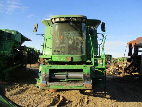 Used John Deere 9750 Combine parts.