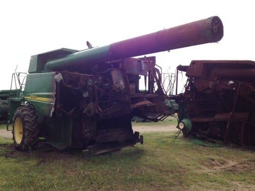 2004 Used John Deere 9760 Combine parts.