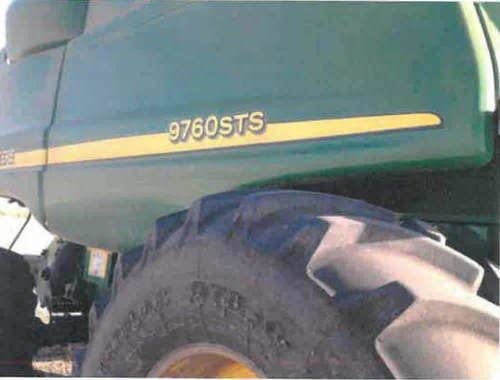 2005 Used John Deere 9760 Combine parts.