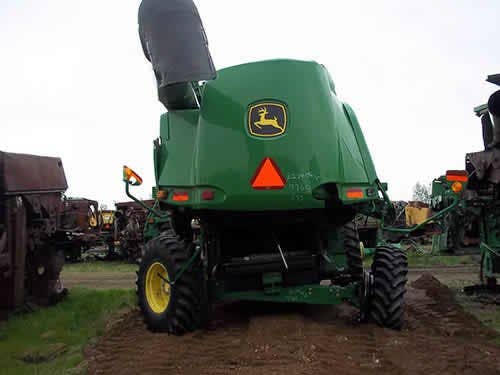 2007 Used John Deere 9760 Combine parts.