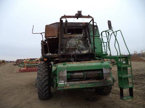 2004 Used John Deere 9760 Combine parts.