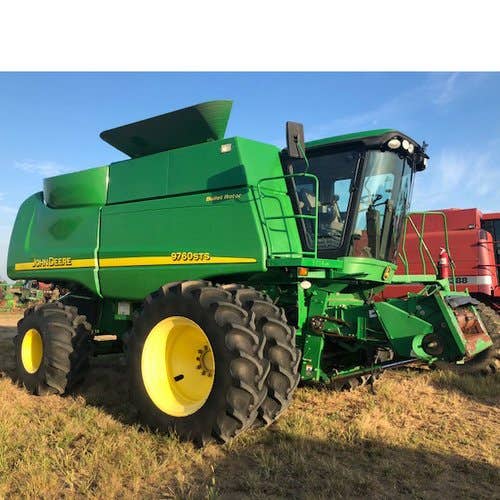 Used John Deere 9760 Combine parts.