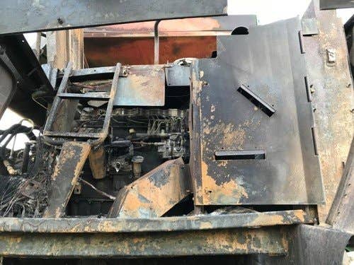 2005 Used John Deere 9760 Combine parts.
