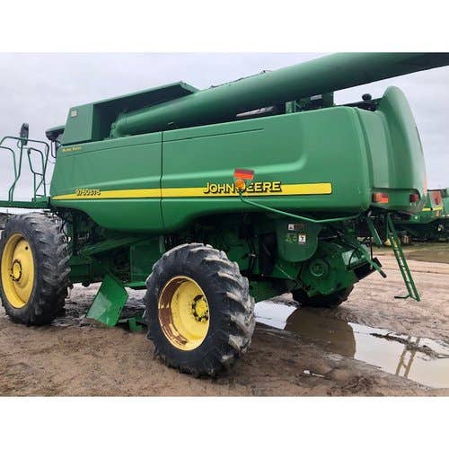 Used John Deere 9760 Combine parts.