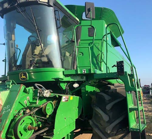 Used John Deere 9760 Combine parts.