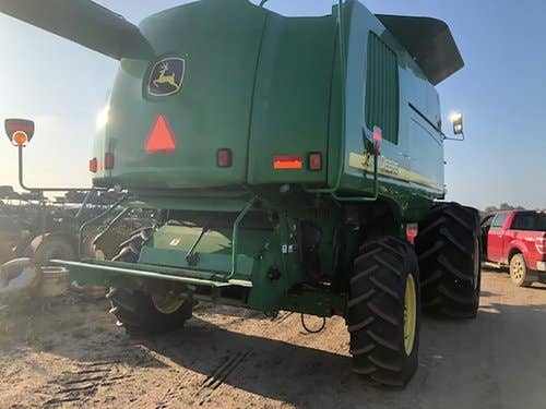 Used John Deere 9760 Combine parts.