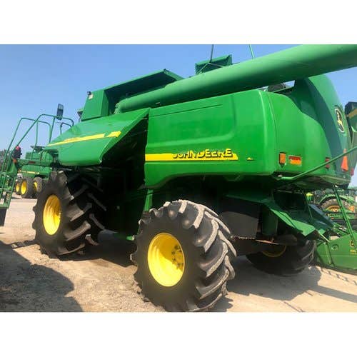 Used John Deere 9760 Combine parts.