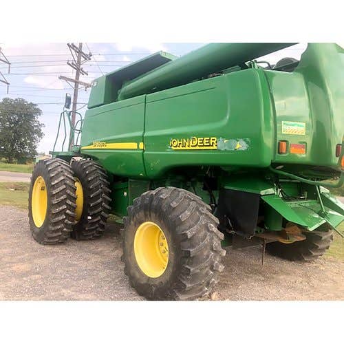 Used John Deere 9760 Combine parts.