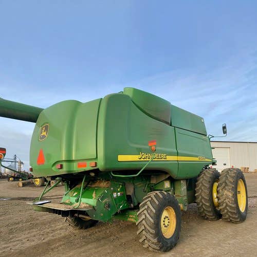 Used John Deere 9760 Combine parts.