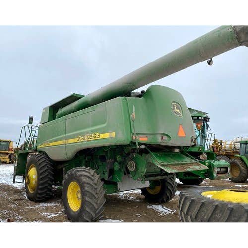 Used John Deere 9760 Combine parts.