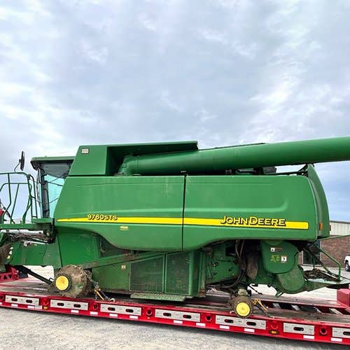 Used John Deere 9760 Combine parts.
