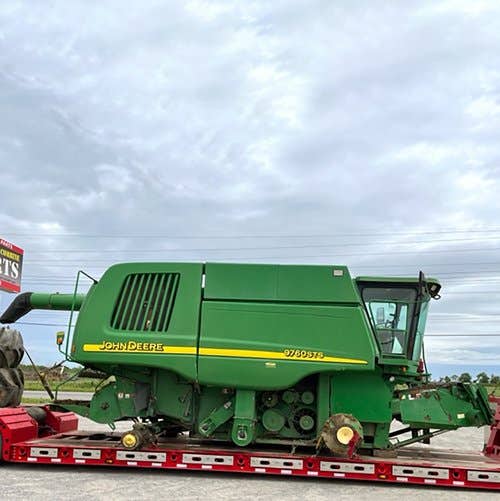 Used John Deere 9760 Combine parts.