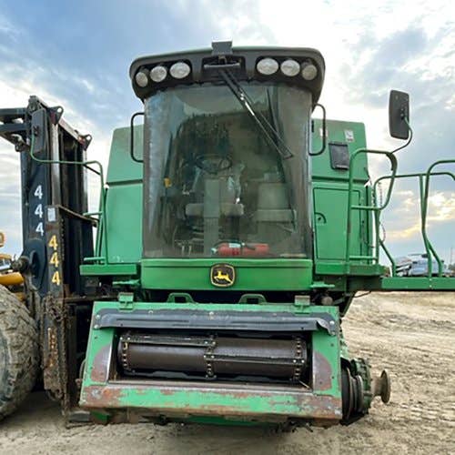 2007 Used John Deere 9760 Combine parts.