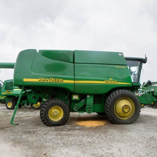 Used John Deere 9760 Combine parts.