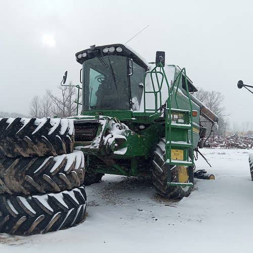 2007 Used John Deere 9760 Combine parts.