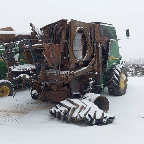 2007 Used John Deere 9760 Combine parts.