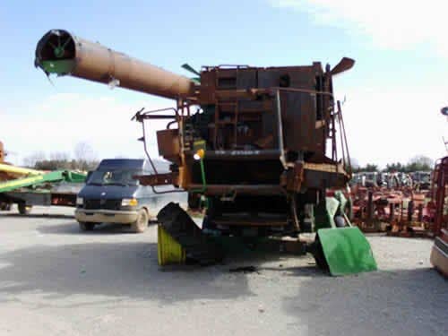 2010 Used John Deere 9770 Combine parts.