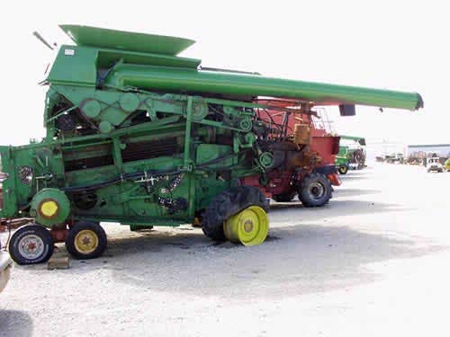 2010 Used John Deere 9770 Combine parts.