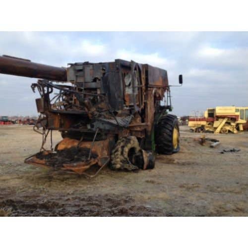 2011 Used John Deere 9770 Combine parts.