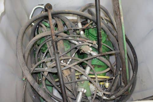 Used John Deere 9770 Combine parts.